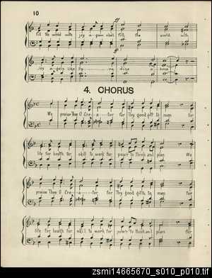 South Australian Sunday School Union Festival [music] / words by C.H. Harris ; music by W.R. Pybus